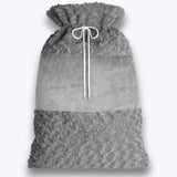 Beautiful Personalised Christmas Santa Sack in Grey