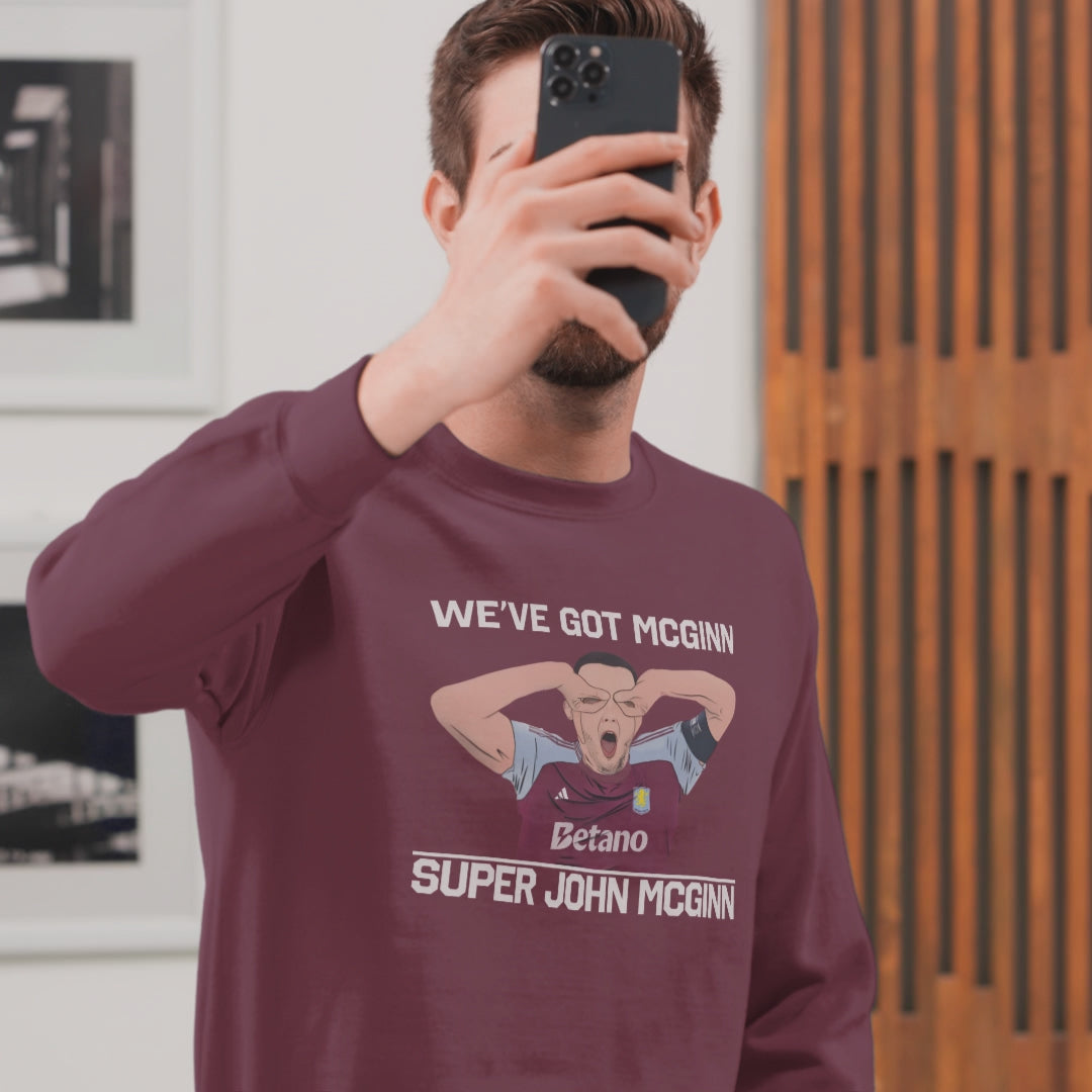 We've Got Super John McGinn Aston Villa-inspired jumper product video