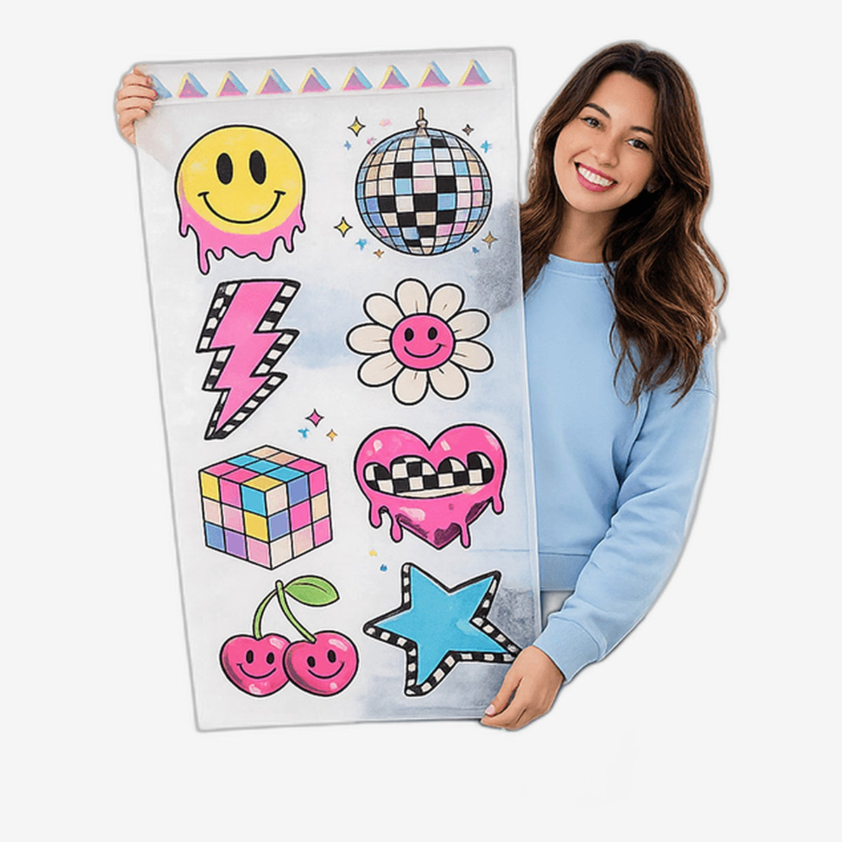 DTF Transfer – 300mm Wide High Quality Vibrant Prints