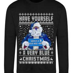 Birmingham City Christmas Jumper - "Have Yourself a Very Blue Christmas" - For Birmingham City Fans
