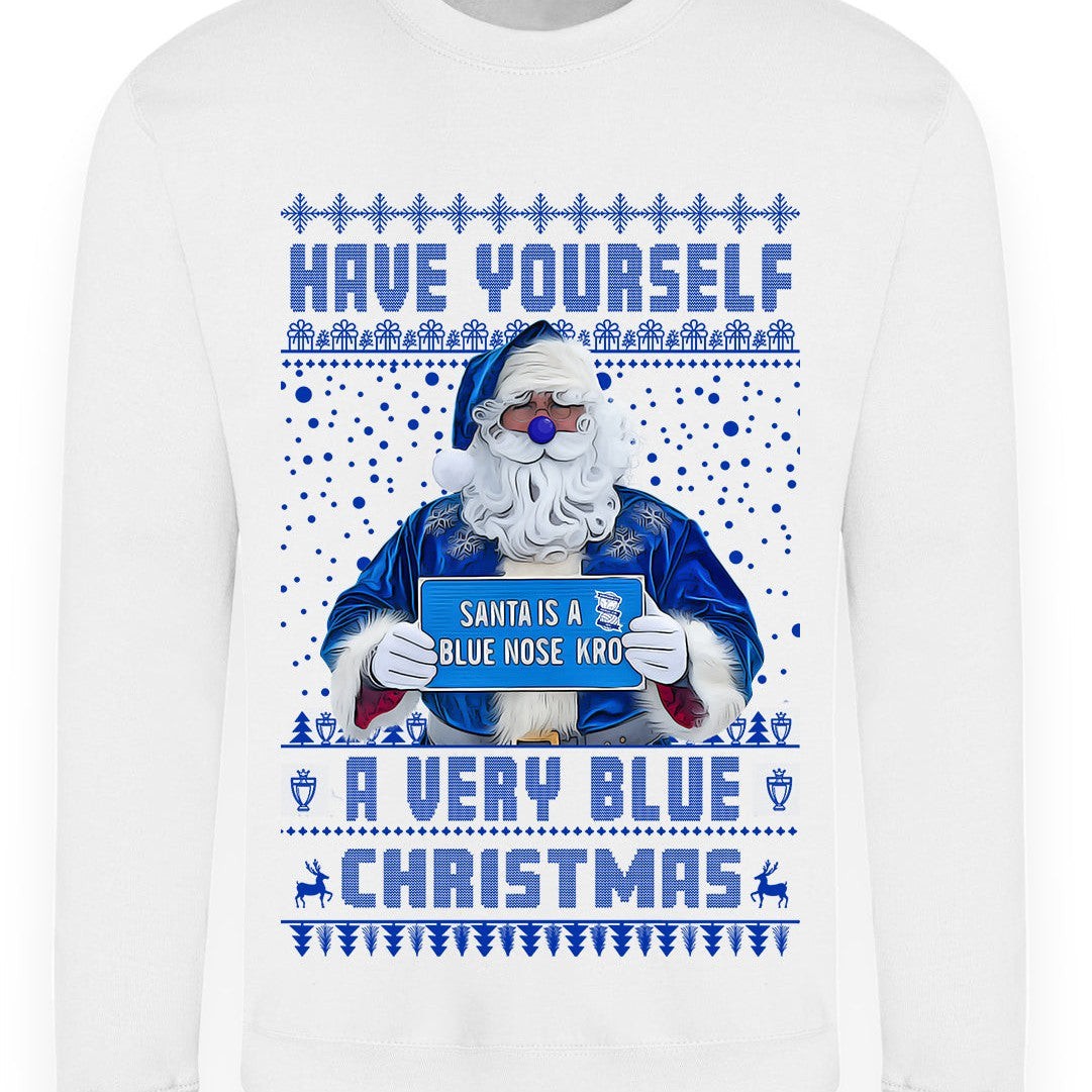 Birmingham City Christmas Jumper - "Have Yourself a Very Blue Christmas" - For Birmingham City Fans