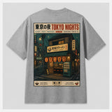 Tokyo Nights Japanese Ramen Graphic T-Shirt
