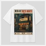Tokyo Nights Japanese Ramen Graphic T-Shirt