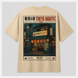 Tokyo Nights Japanese Ramen Graphic T-Shirt