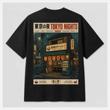 Tokyo Nights Japanese Ramen Graphic T-Shirt