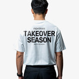 White tshirt — Fightfair Take Over Season Oversized T-Shirt