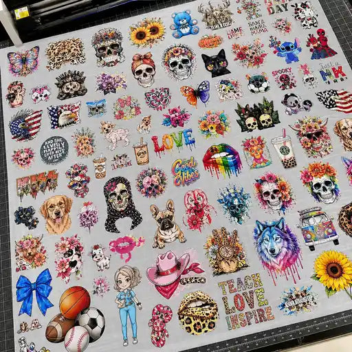 Gang sheets