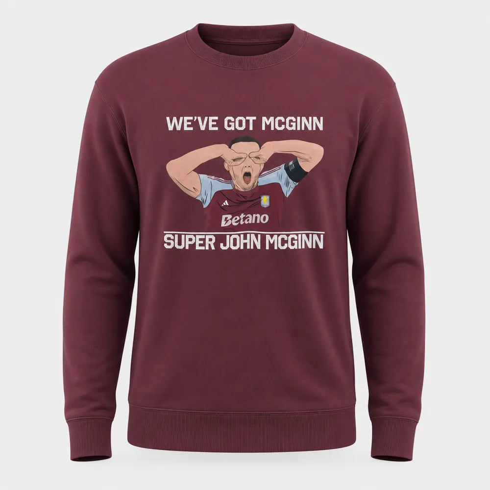 John McGinn Aston Villa jumper – We’ve Got Super John McGinn