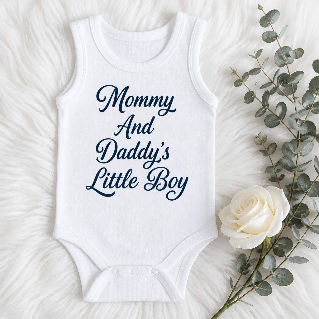 Personalised baby onesie